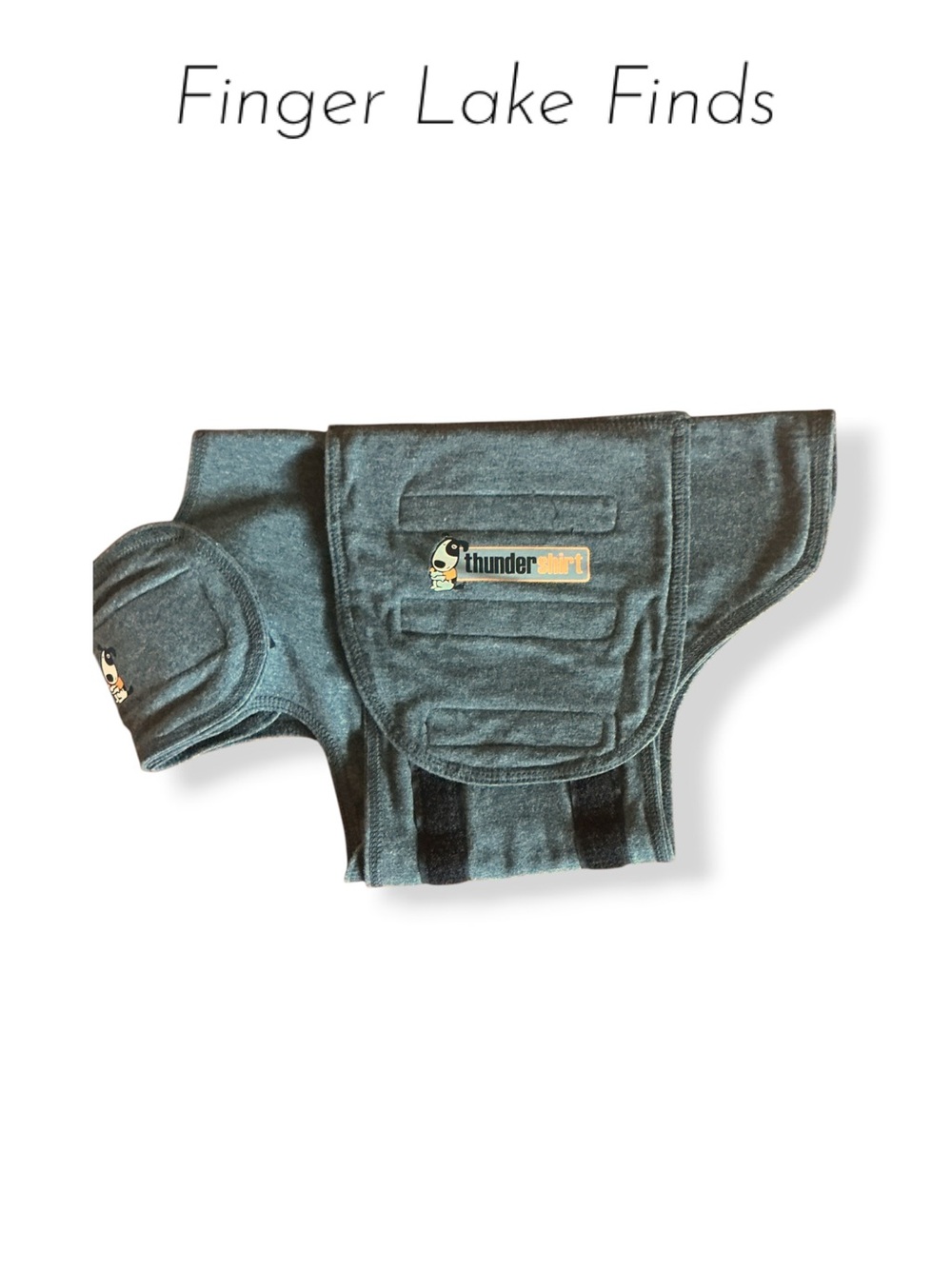 Gray Thundershirt for Dogs, Sm - Picture 1 of 12